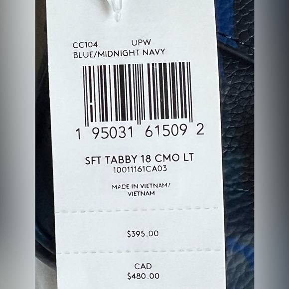 💰SOLD - CC104 - Coach Soft Tabby Crossbody 18 with Camo Print - Picture 9 of 12